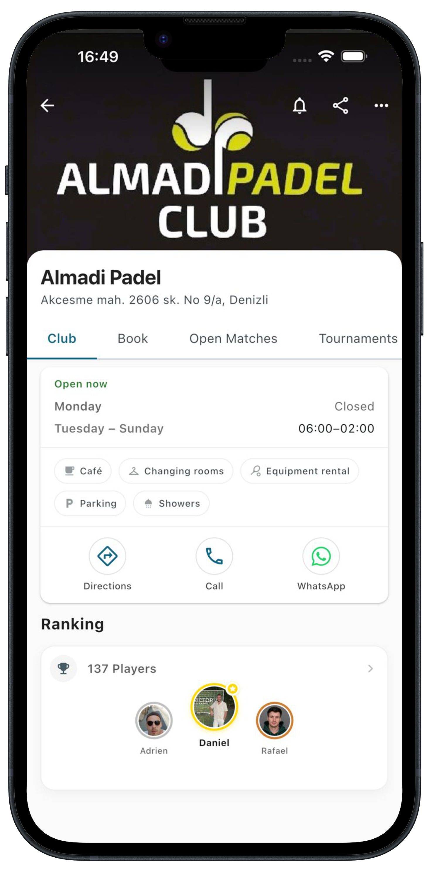 SliceWin Club Tab